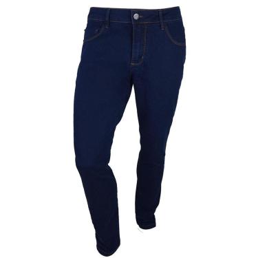 Imagem de Calça Jeans Masculina Lado Avesso Skinny Intense Azul - LH19-Masculino