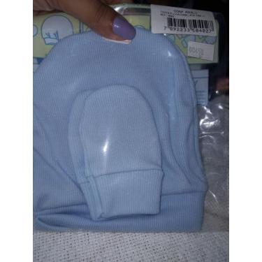 Imagem de Touca e Luva canelada Tam U - Confecções Algalu