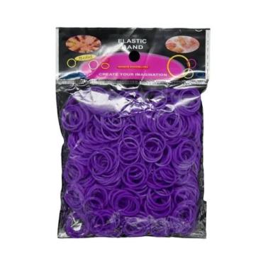 Imagem de Pulseiras De Tricô Com Elástico De Arco-íris, Brinquedos Artesanais DI