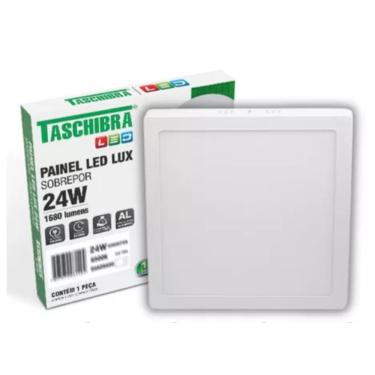 Imagem de Painel Led Plafon Quadrado Sobrepor 24W 6500k Taschibra