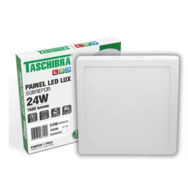 Imagem de Painel Led Plafon Quadrado Sobrepor 24W 3000k Taschibra