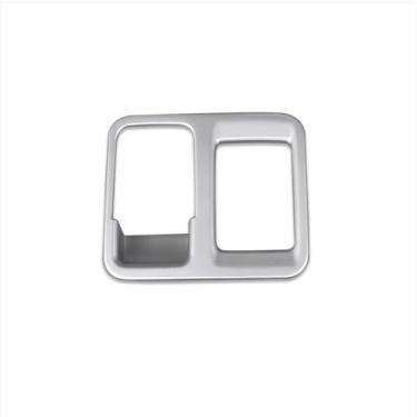 Imagem de Beautost Apto para Honda New Pilot 2025 console interior painel de estacionamento elétrico painel de freio guarnição (prata fosco)