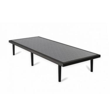 Imagem de Base para Cama Box Solteiro King Float Mescla Chumbo