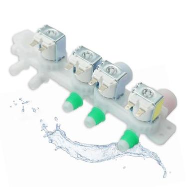 Imagem de DC97-15459Q Conjunto de válvula de entrada de água para máquina de lavar roupa Samsung WA52DG5500AW Acessórios de secadora AP7187126 PS16735204 EAP16735204 C-154/22-B13 330902390098