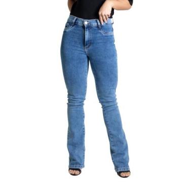 Imagem de Calça Jeans Sawary Boot Cut - 280063 Azul, Azul, 38