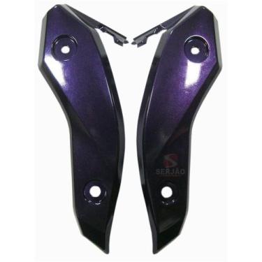 Imagem de Carenagem Lateral Bananinha Farol Fazer250 Fazer 250 Roxa 2011 Par - S