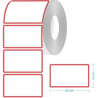 Imagem de Etiqueta Para Preço Tr-1 20x12mm C/1660 Etiquetas - Grespan