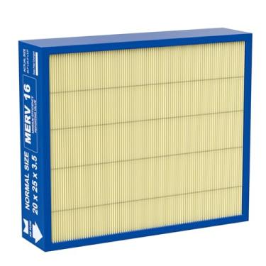 Imagem de GAPCCCAR2025 filtro de substituição compatível com Bryant/Carrier Infinity MERV 16 cartucho purificador de ar GAPBBCAR2025/GAPCCCAR2025, 50,8 cm x 63,5 cm (tamanho real: 62 cm x 52,6 cm x 9 cm