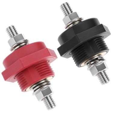 Imagem de QWORK Conectores de terminal de bateria de painel de 3/20.3 cm - Classificação de alta corrente 440A