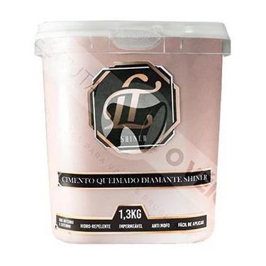 Imagem de Tinta Efeito Cimento Queimado 1,3KG Quartzo Rosa Lt Shine - LT SHINER