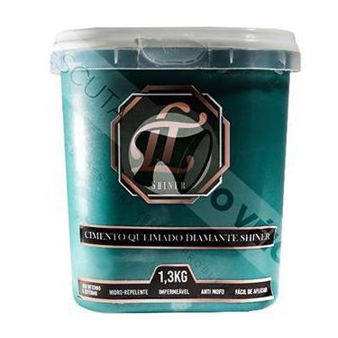 Imagem de Tinta Efeito Cimento Queimado 1,3KG Garden Lt Shine - LT SHINER