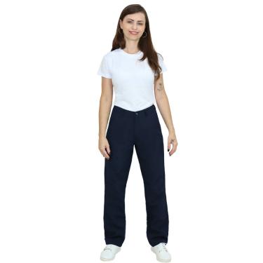 Imagem de Calça  operacional feminina cós meio elástico
