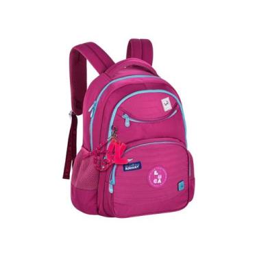 Imagem de Mochila de Costas Luluca Escolar Passeio Meninas Juvenil, Rosa