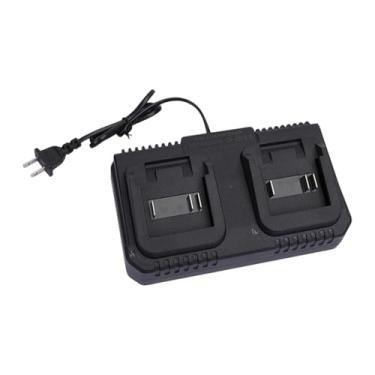 Imagem de MotiveTech Proteção contra sobrecarga de bateria de 21 V Estação de carregamento de bateria elétrica para chave de impacto, 1.2a