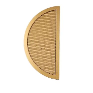 Imagem de Puxador Concha Meia Lua Paio 64Mm Dourado Matte  Fosco  Zen