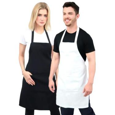 Imagem de Avental Oxford Cozinha com Bolso - DEMORGAN, CINZA CHUMBO, UN