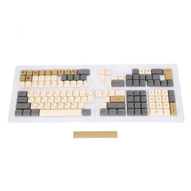 Imagem de GOWENIC XDA Perfil PBT Keycaps, 125pcs Retro Game Console Keycap Conjunto, Chave de Publicidade de Corante Adequado para a Maioria Dos 60% 65% 100% TKL Teclado Mecânico