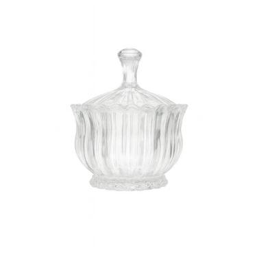 Imagem de Bomboniere Brasília de Vidro com Tampa 900ml Dumiat - Em casa tem