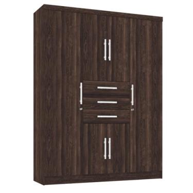 Imagem de Roupeiro Taurus 6 Portas de Casal Belmont para Quarto - Vila Rica