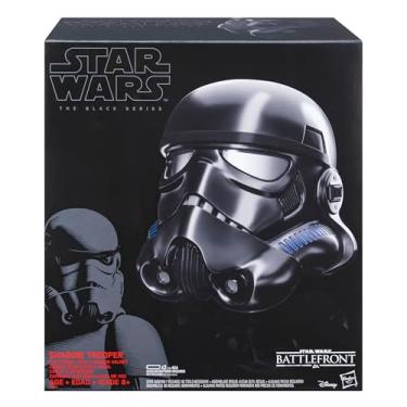 Imagem de STAR WARS Capacete Eletrônico Premium Shadow Trooper Da Série Black, Item De Rpg Adulto Battlefront, Para Maiores De 14 Anos
