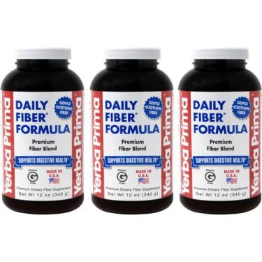 Imagem de Suplemento de fibra Yerba Prima Daily Fiber Formula 360ml x3