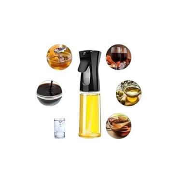 Imagem de Borrifador de Vidro 200ml –Multiuso Ideal Azeite, Vinagre e Temperos - Pulverizador Vidro elegante, controle de dosagem e praticidade na cozinha. Essencial para chefs e amantes da culinária!