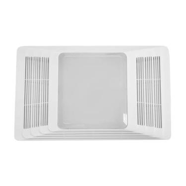 Imagem de S97013662 Kit de montagem de grade e lente para ventilador de banheiro compatível com os modelos de exaustor Broan Nutone 655, 656, 657, 659, 695, HFL695, 696 (substitui 97013662) - plástico ABS, 42,7