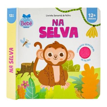 Imagem de Livrinho Sensorial de Feltro: Na Selva