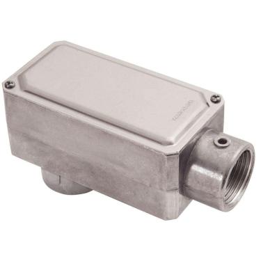 Imagem de Condulete Fixo 1" Tipo "lb" - Com Tampa / Rosca Bsp / Sem Pintura Tramontina