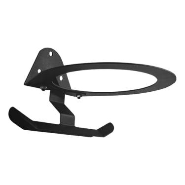 Imagem de menolana Suporte para bolas de ginástica, bolsa de peso, prateleira suspensa, organizador de equipamentos de ginástica, cabide para colete de peso resistente