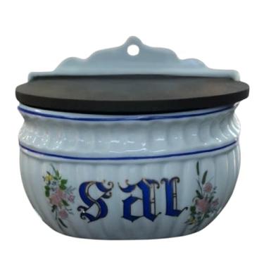 Imagem de Saleiro Parede 1KG - Porcelana Decorada