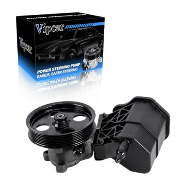 Imagem de VIPCAR Bomba de direção hidráulica com polia e reservatório – Compatível com Dodge Ram 1500 2002–2007 – Modelos V8 – polia 7PK – Substitua 20-70269, 96-70269, 720-01126, 55-7154, 52113240AF