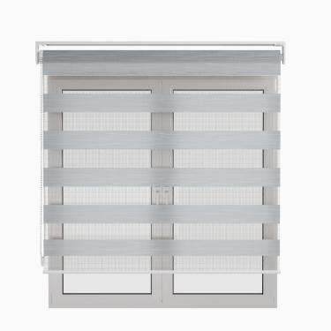 Imagem de Persiana Double Vision Cinza 2,20m X 1,75m