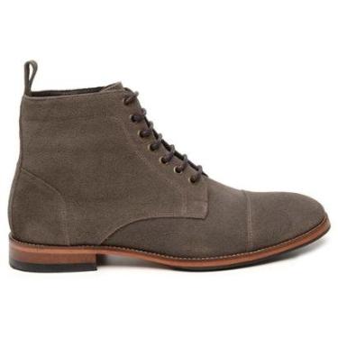 Imagem de Bota Masculina Cinza Em Couro 030976-Masculino