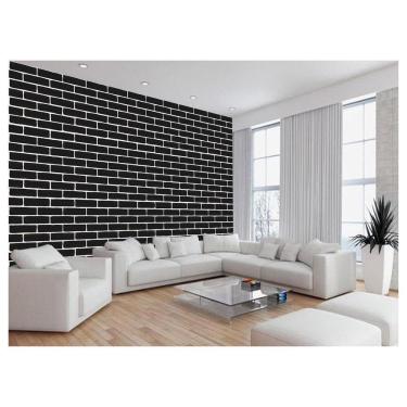 Imagem de Papel De Parede 3D Tijolo Sala Tijolinho Vista 3,5M Xbr58
