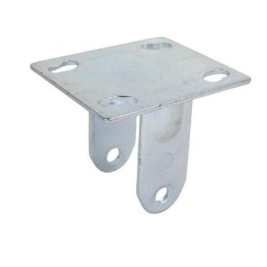 Imagem de Suporte Fixo 4 Pol para Rodízio 400Kg - Ajax