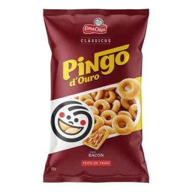 Imagem de Salgadinho de Trigo Bacon Elma Chips Pingo d'Ouro 120g