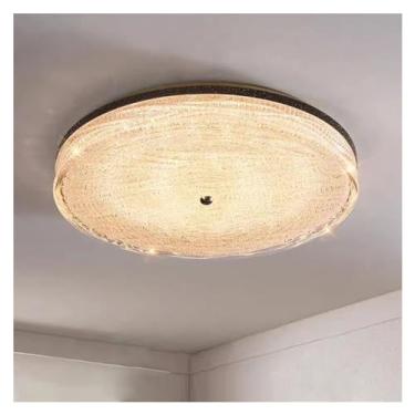 Imagem de Luxo moderno 1, luminária de teto de vidro LED compatível com sala de estar, quarto, estudo, villa, lustre redondo de design preto, lâmpadas de lustre