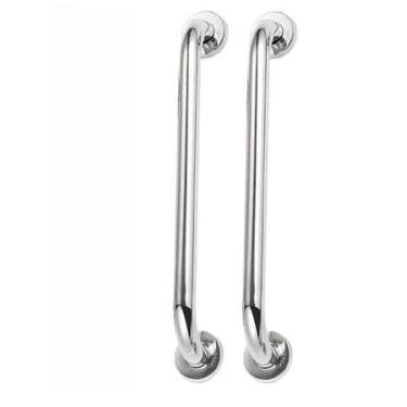 Imagem de 60 cm barra de apoio para banheiro Alumínio Corrimão Alça Suporte Banheiro Segurança Proteção Idoso Apoio De Mão Deficie (2)