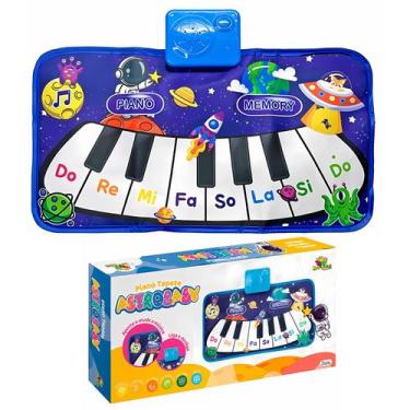 Imagem de Pianinho Educativo Baby Astronauta Musical Infantil Tapete Interativo 