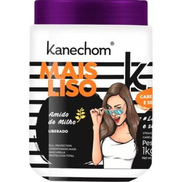 Imagem de Creme de Tratamento Kanechom Mais Liso Amido de Milho 1kg
