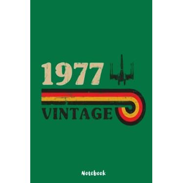 Imagem de 1977 Vintage Wing Notebook: Notebook and Journal Writing | 120 Blank Lined Pages (6" x 9")