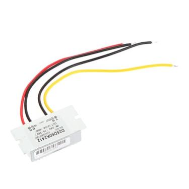 Imagem de YsXoWiui Adaptador de Energia 24 V 12 V, Cabo de Alimentação Auxiliar, Regulador de Alta Eficiência, Módulo Redutor Prático de 5 a,