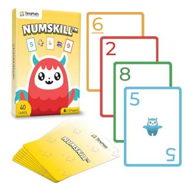 Imagem de Kakooma Numskill – Math Card Game for Grades K-3 – Build Number Bonds, Color Patterns & Sequences – Fun for Home or Class