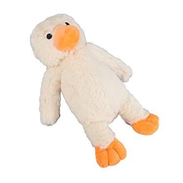 Imagem de Tbest Brinquedo de som de patinho para cães P, limpeza de dentes macios, mantenha o tédio, brinquedo atraente para cães que rangem P brinquedos Plieog (G)