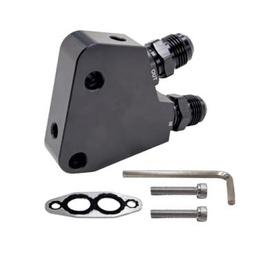 Imagem de Kit adaptador do refrigerador de óleo do motor serve para Corvette 2005-2019 GM LS LS1 LS2 LS3 LS6 LS7 LS9 Corvette