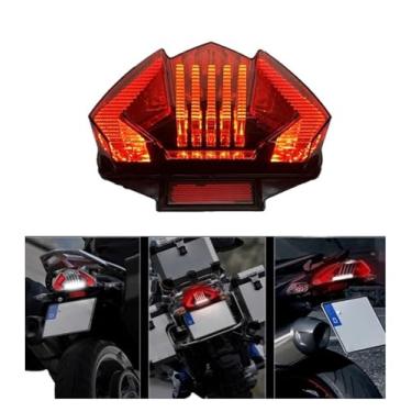 Imagem de E24 LED Luz Traseira Motocicleta Luz Traseira Lâmpada de Freio DRL E-mark Compatível Para BMW F650 GS/Dakar/ F800 R/S/ST/G650GS/ R1200 GS/Adventure