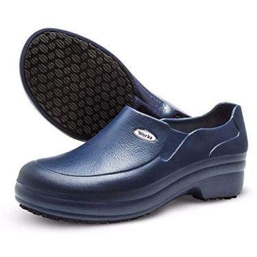 Imagem de SOFT WORKS EPI Sapato Hospital Enfermagem Cozinha Azul 33