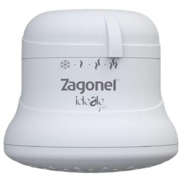 Imagem de Ducha Ideale Plus 4 Temperaturas Branco Com Cano 6800 Watts 220 Volts - Did4t68220br07 - Zagonel