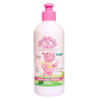 Imagem de Creme Para Pentear Cheiro Bebe Todos Tipos 300ml Ch.Bebe Kanitz